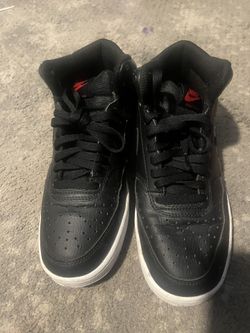 Nike Court Vision Mid Black Size 7.5