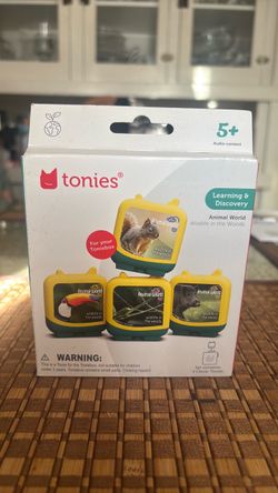Tonies Animal World Wildlife in the Woods 4-Pack