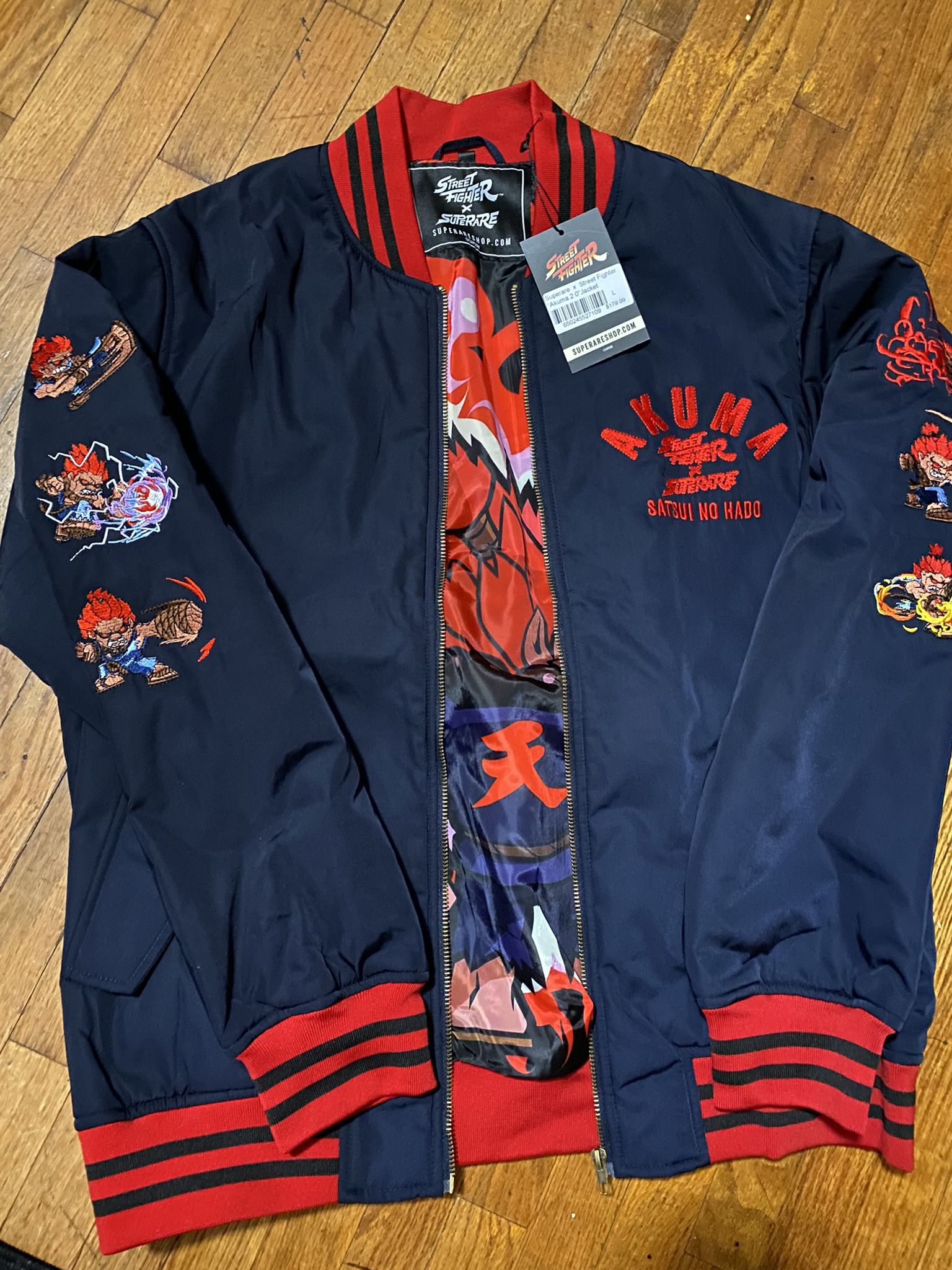 Street Fighter “Akuma” Bomber Jacket by Superare