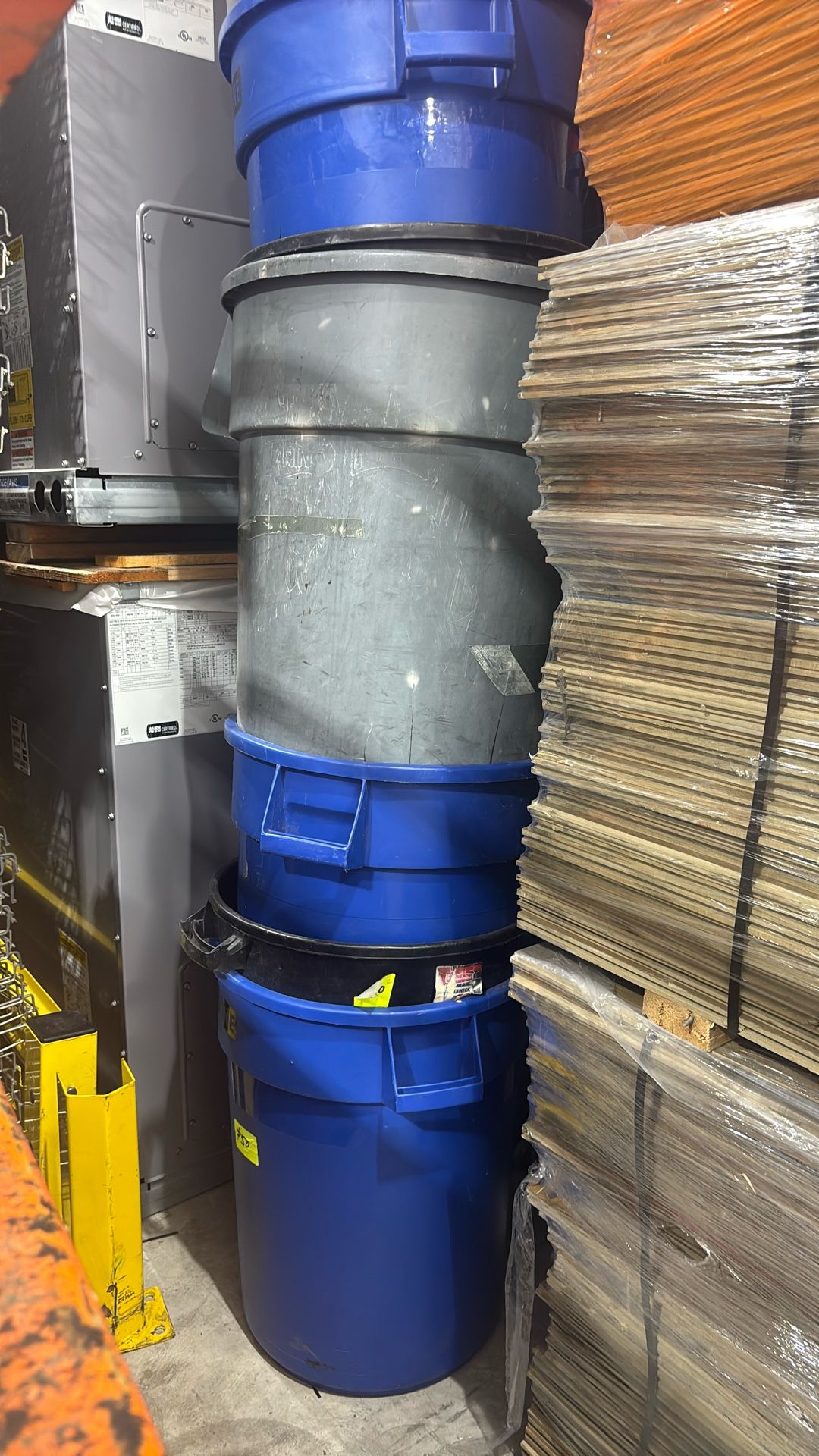 Garbage pails
