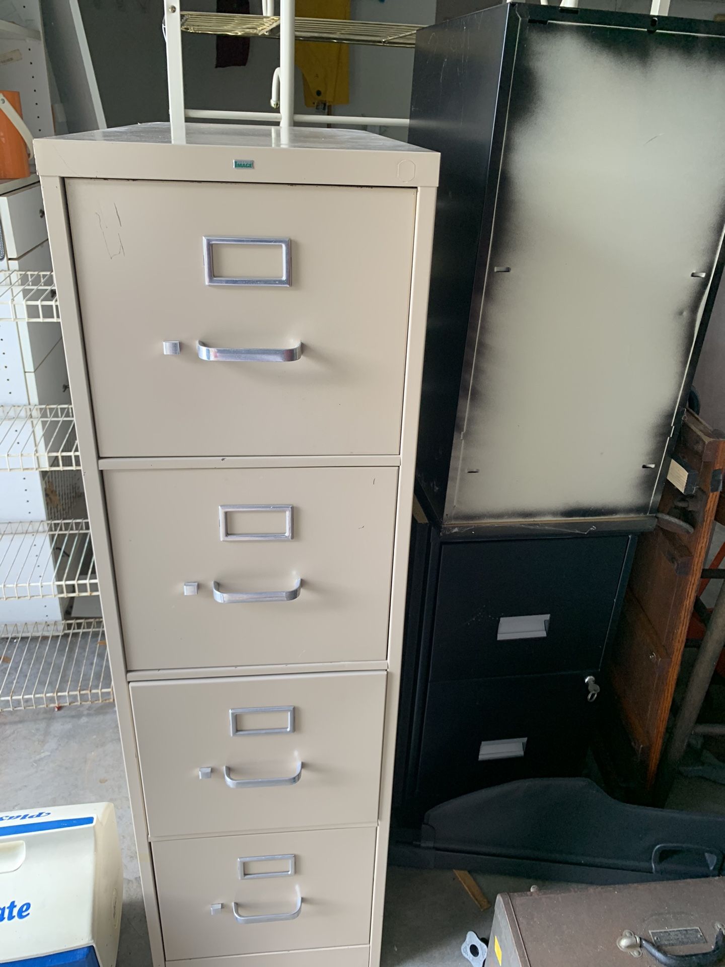 File cabinets