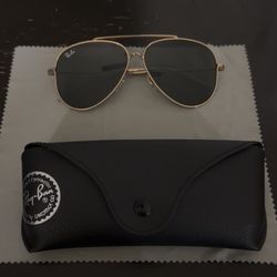 Ray-Ban Gold Sunglasses
