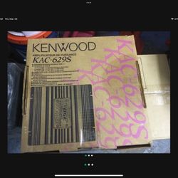 Kenwood Amplifier & speaker box 