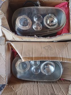 2002 Volkswagen Cabrio Halo Headlights