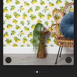 Opalhouse Lemon Wallpaper