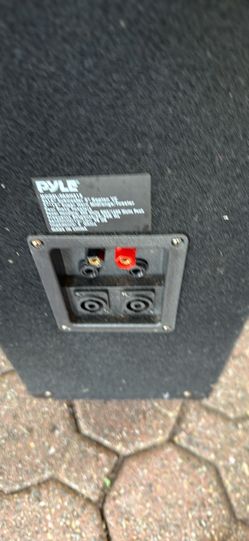 Speaker and power a