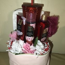 Mothers Day Makeup Bag Basket 