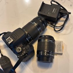 Canon T5i With Extras
