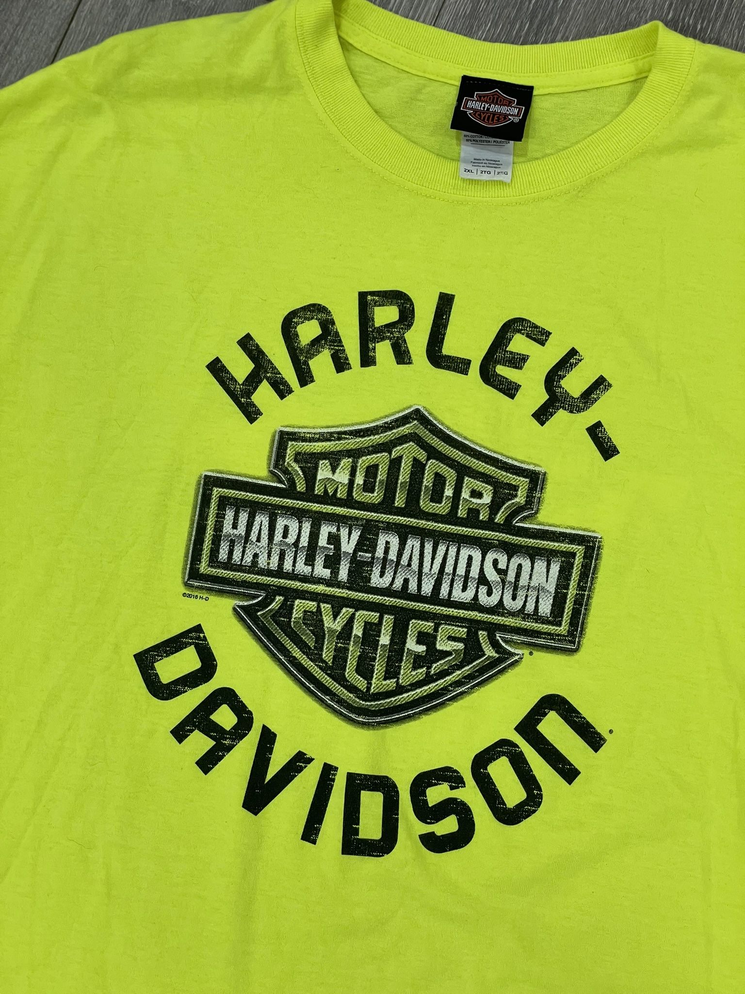 Harley Davidson Yellow Tee