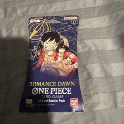 Romance Dawn Blister Pack - Unopened - OP01 