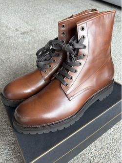 COACH AND FOUR Men’s Leather Boots
