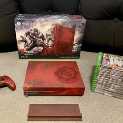Xbox One S (Limited Edition) - Includes 13 Games!