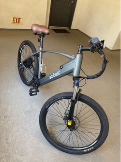 Actbest Gray Core 26-Inch Mountain Electric Bike for Adults