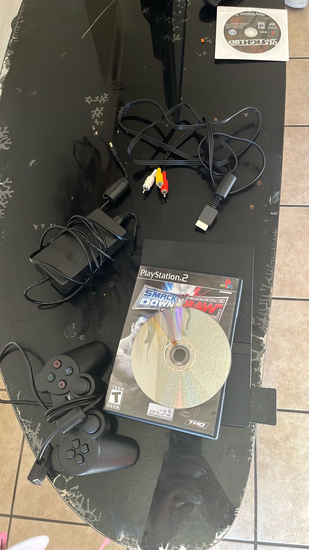 Perfect Ps2 With Memory Card And Controller