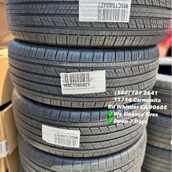 235/60R18 Goodyear Assurance Finnesse Set of Tires Installed and Balanced Set de Llantas Nuevas Instaladas y Balanceadas