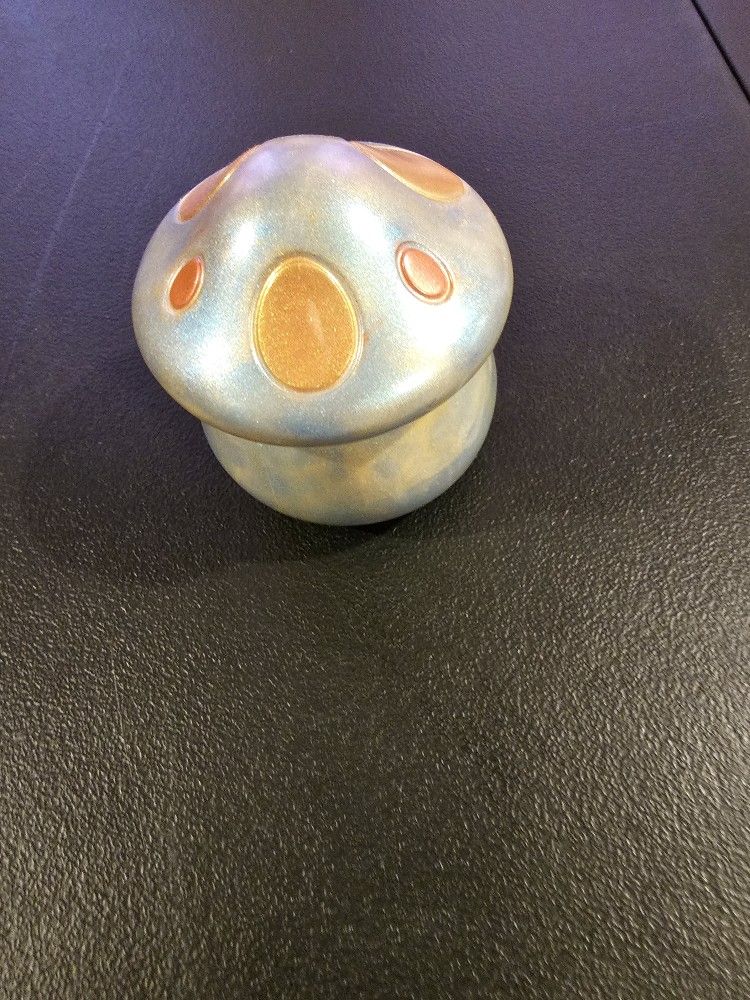 Resin Mushroom Jar