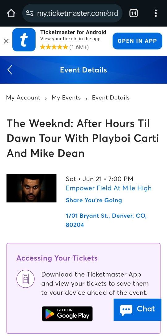 The Weeknd Tickets! (Empower Stadium)