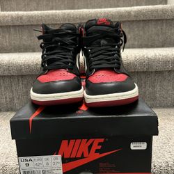 Jordan 1 OG Bred Toe (2018) Men’s 9
