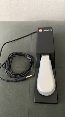 Piano Style Sustain Pedal  for Keyboards