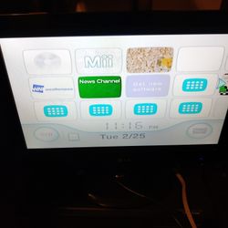 Nintendo Wii Rvl-101 Console System 