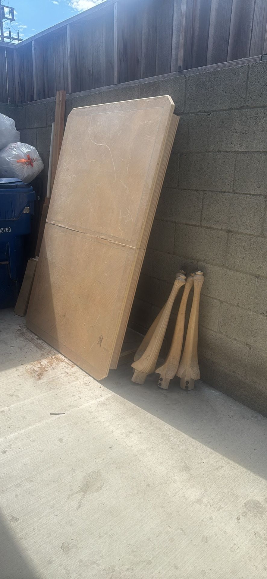 Long Wooden Table
