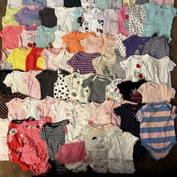 Girls Clothes Size Newborn To 4T