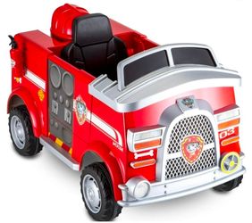 Paw Patrol Fire Truck Ride-On Car Battery NEW Kids 3-5 Years