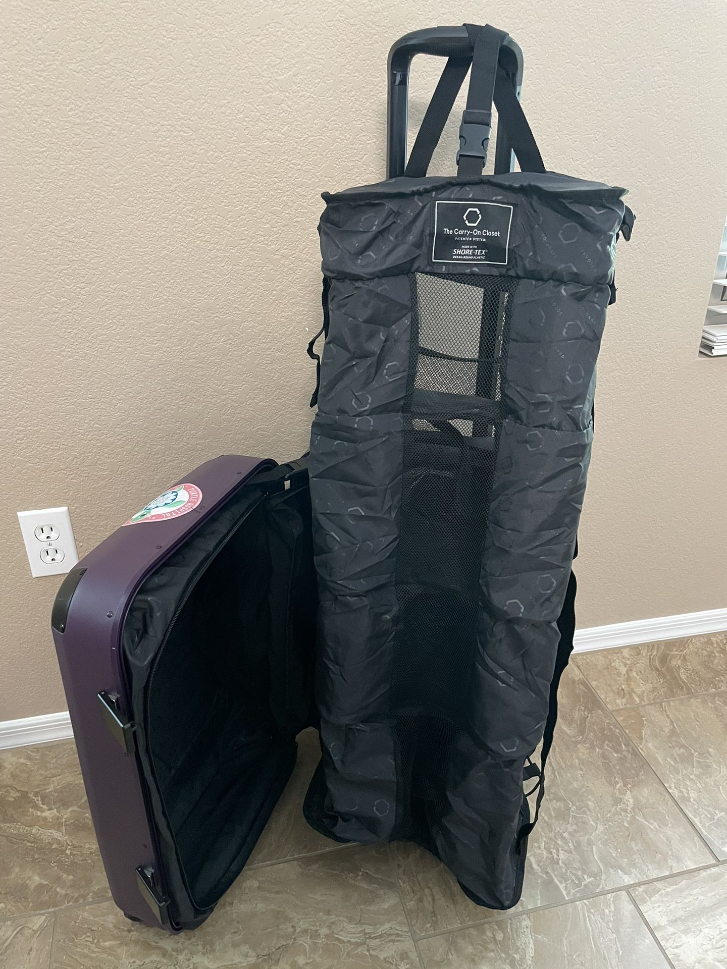 Solgaard Carry On Closet Suitcase