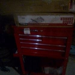 Tool Box With Tool Cart That Matches The Box 