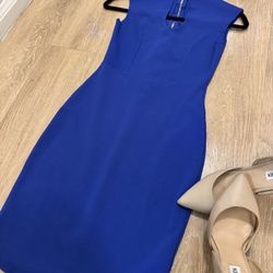 Royal Blue Dress
