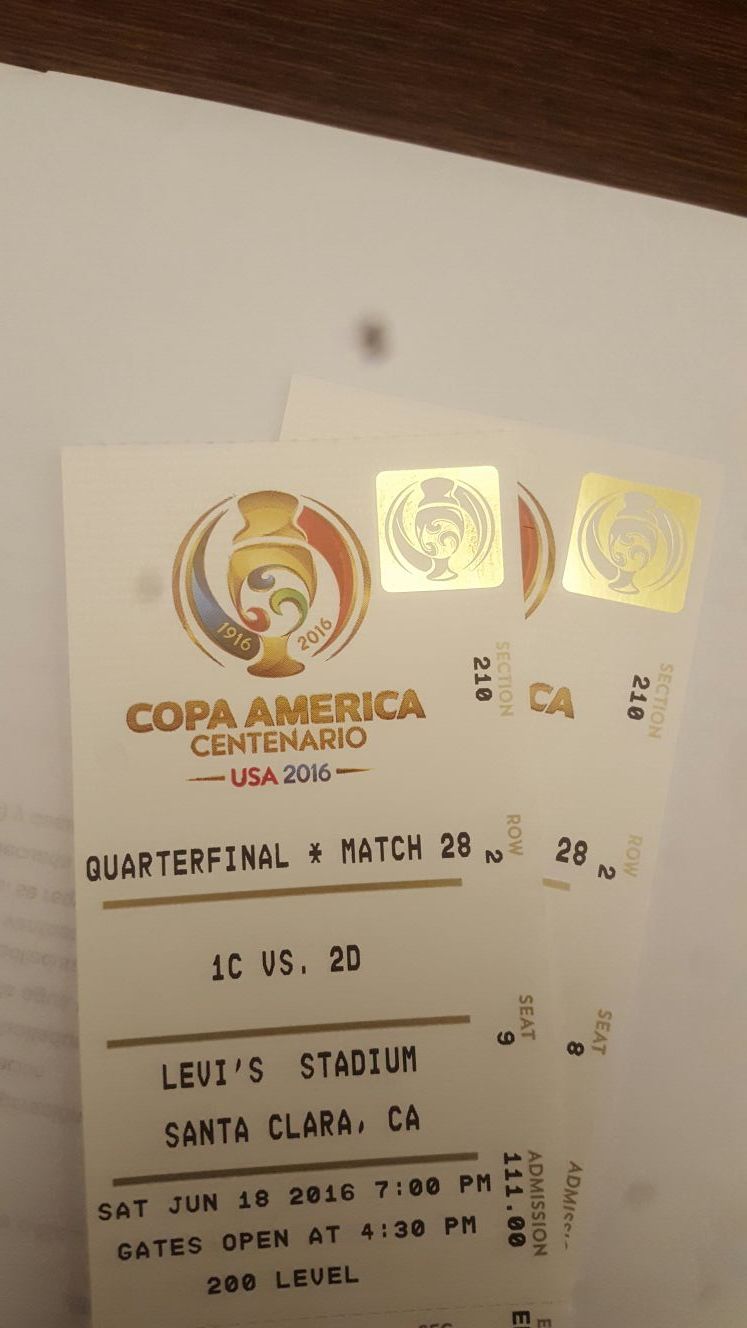 Mexico vs Chile.