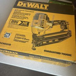 Dewalt XR 16 Gauge Angled Finish Nailer 