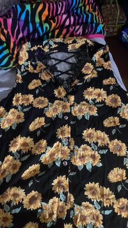 Sunflower tank top