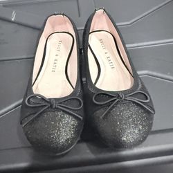 Kid Girl Black Shoe Size 13M