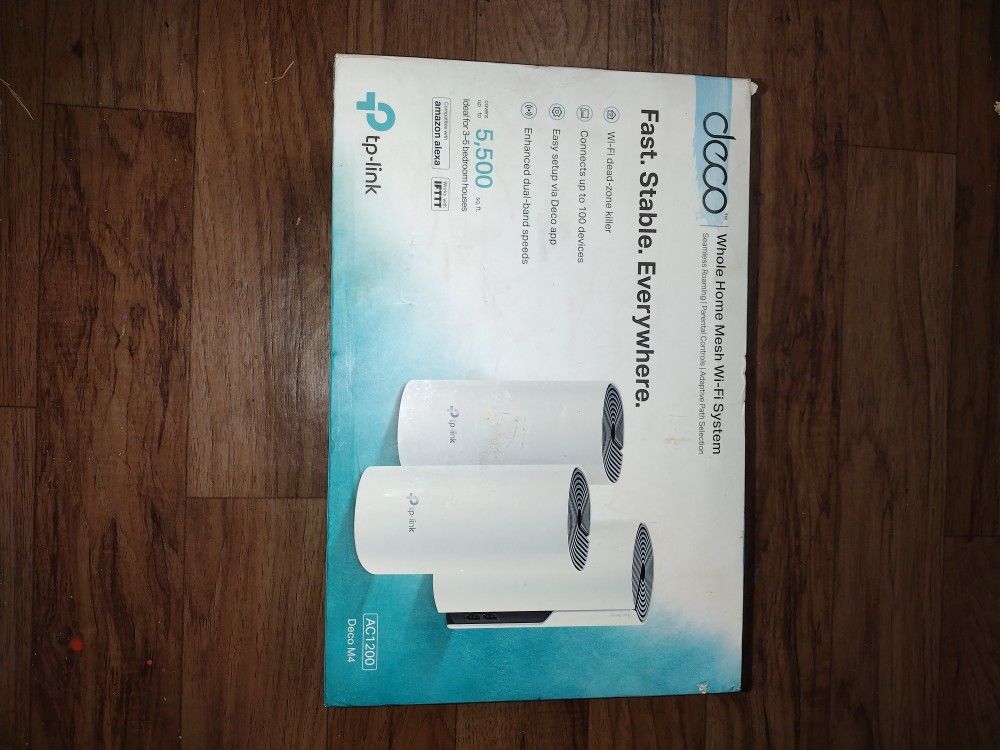 Deco tp-link Whole Home Mesh Wi-Fi System 