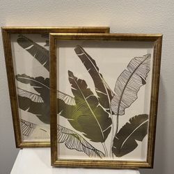 Roughly 12” X 15” Art Pieces  (2ct)