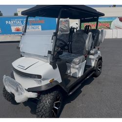 2025 Denago Rover XL 4-Passenger Lifted 48-Volt Lithium Golf Cart