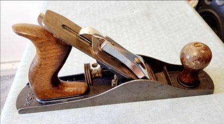 Vintage Stanley Bailey No. 5¼ Junior Jack Plane USA Woodworking Hand Tool in Great Condition