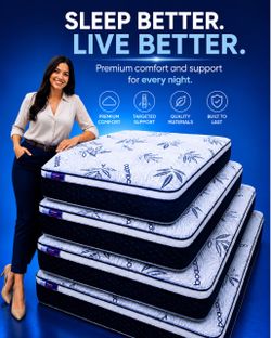 Brand New Ortho Supreme Mattresses – prices vary by size- Enjoy fast Free Delivery - Hablamos espanol