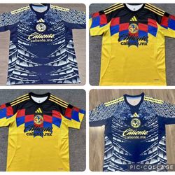 Soccer  kids niños size 22,24,26,28  4,5,6,7,9,10,11,12 years old America america 🦅🦅las home and away local visitante aguilas New Jersey  2025-  202
