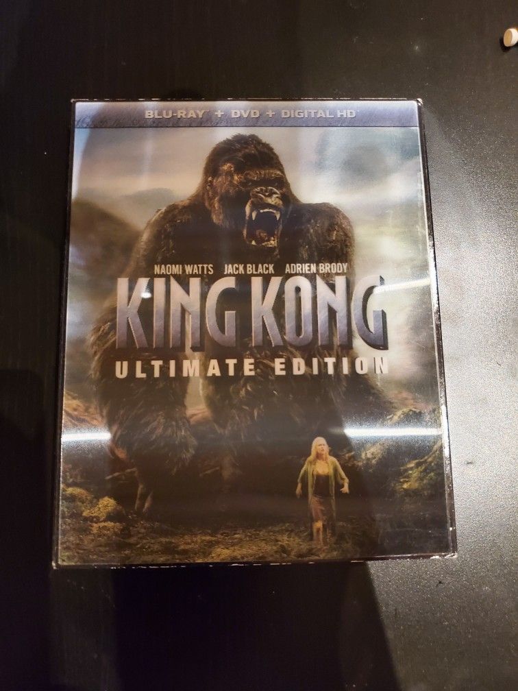 King Kong Ultimate Edition, Blu-Ray, DVD