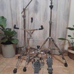Sonor Cymbals Stands Hi-hats Stand Bass Pedal Boom Drums Instruments Percussion Music Entertainment 