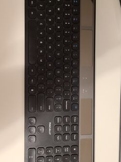 Macally Solar Keyboard For Windows.