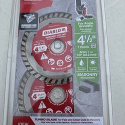 Masonry Cut Off.  Diablo Diamond.      Hablo Español Se Vende Nuevo