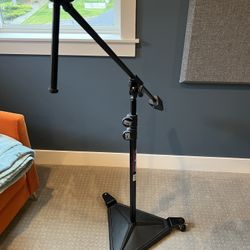 On Stage Weighted Boom Stand