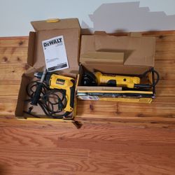 Dewalt Corded Electric 11amp 4 1/2" Angle Grinder,   8.5amp Hammer Drill