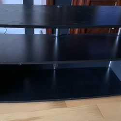 Black TV Stand