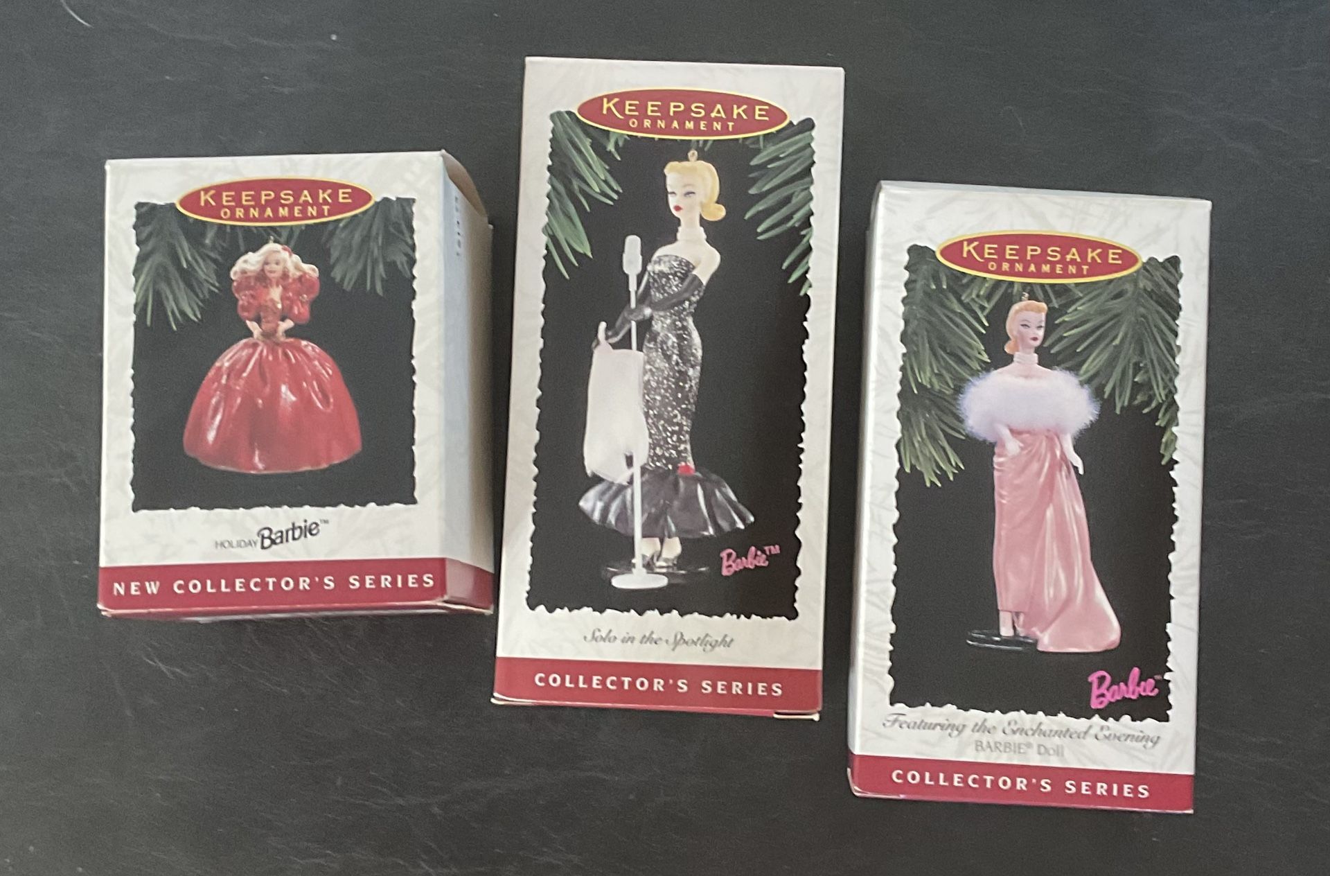 Barbie Collector Series Hallmark Ornaments