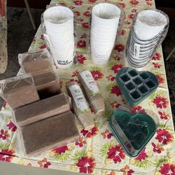 A Variety of Plant Supplies