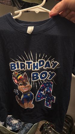 Paw patrol birthday shirt